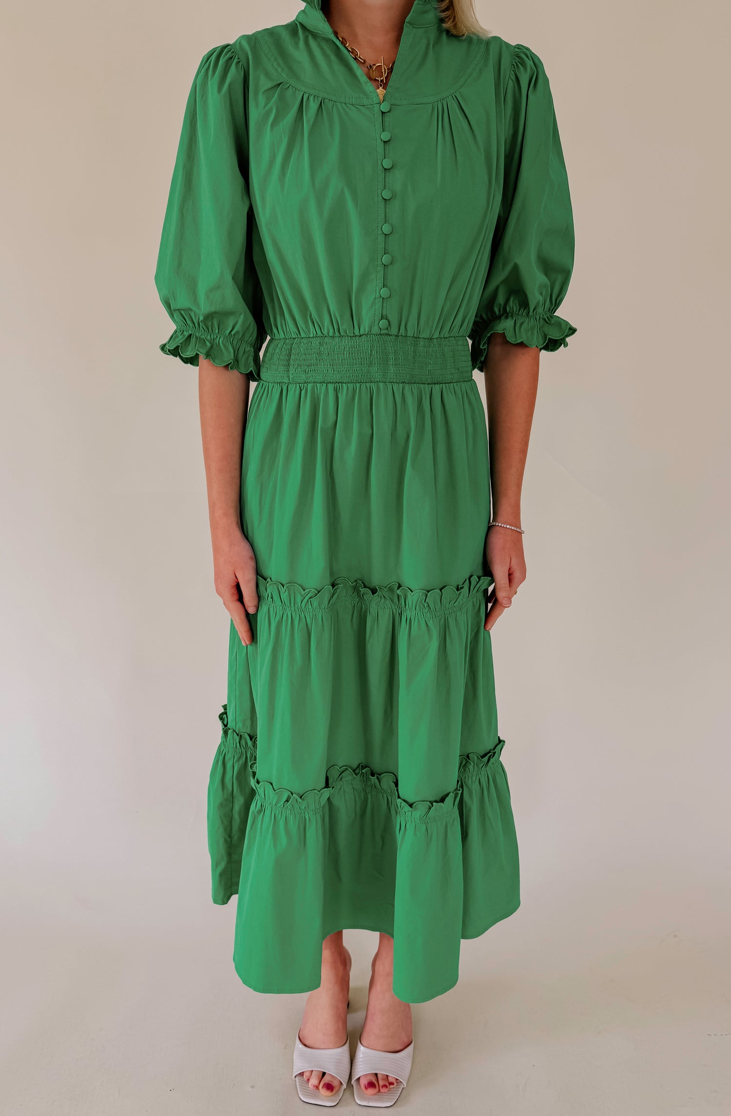 CALL YOU BACK MIDI DRESS