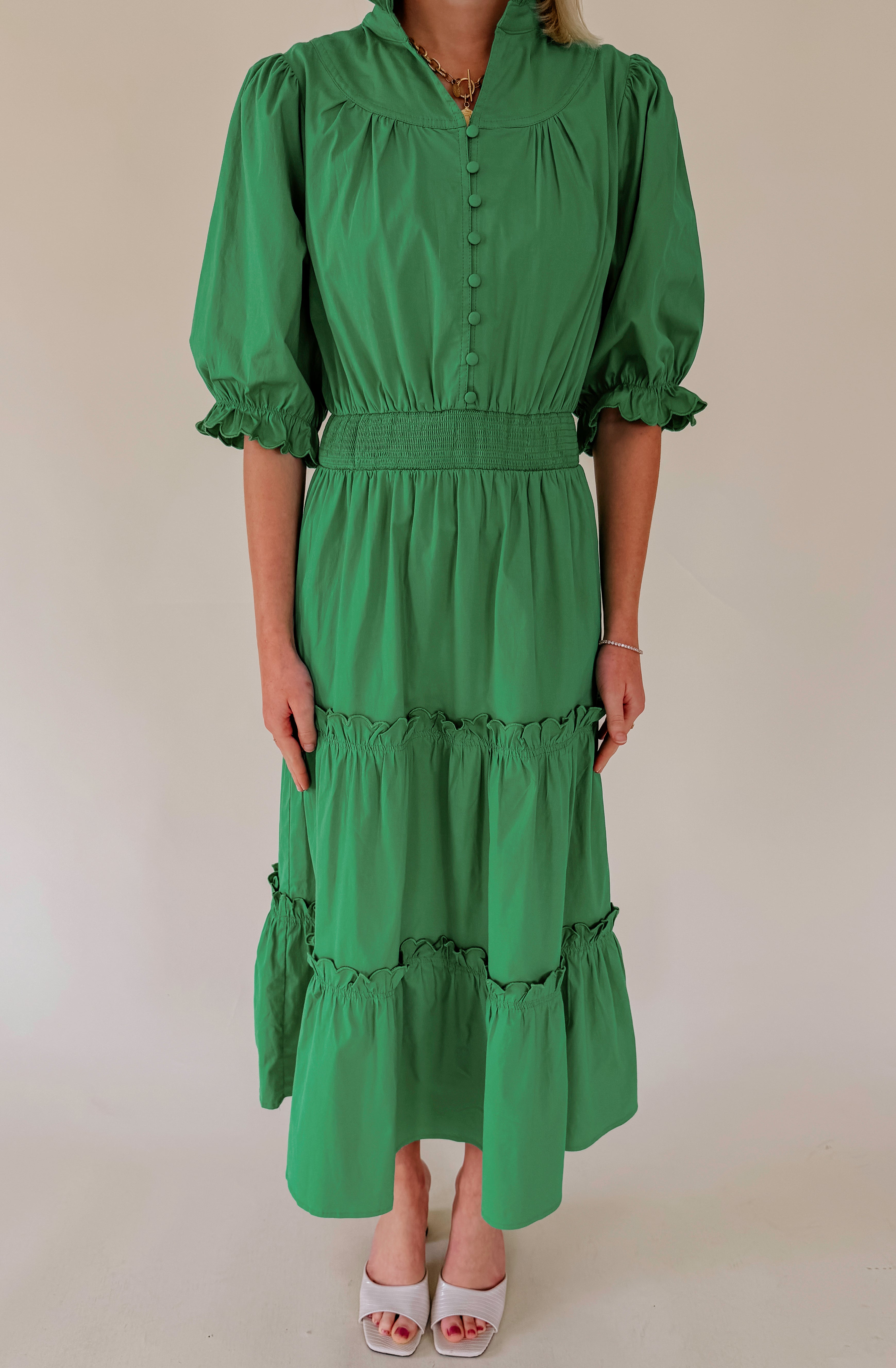 CALL YOU BACK MIDI DRESS