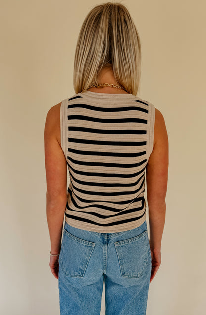 Z SUPPLY EMORI STRIPED MUSCLE TANK
