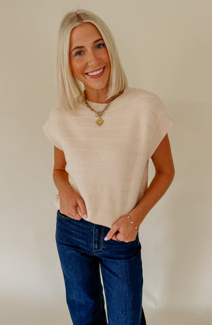 FEELING GOOD KNIT SWEATER