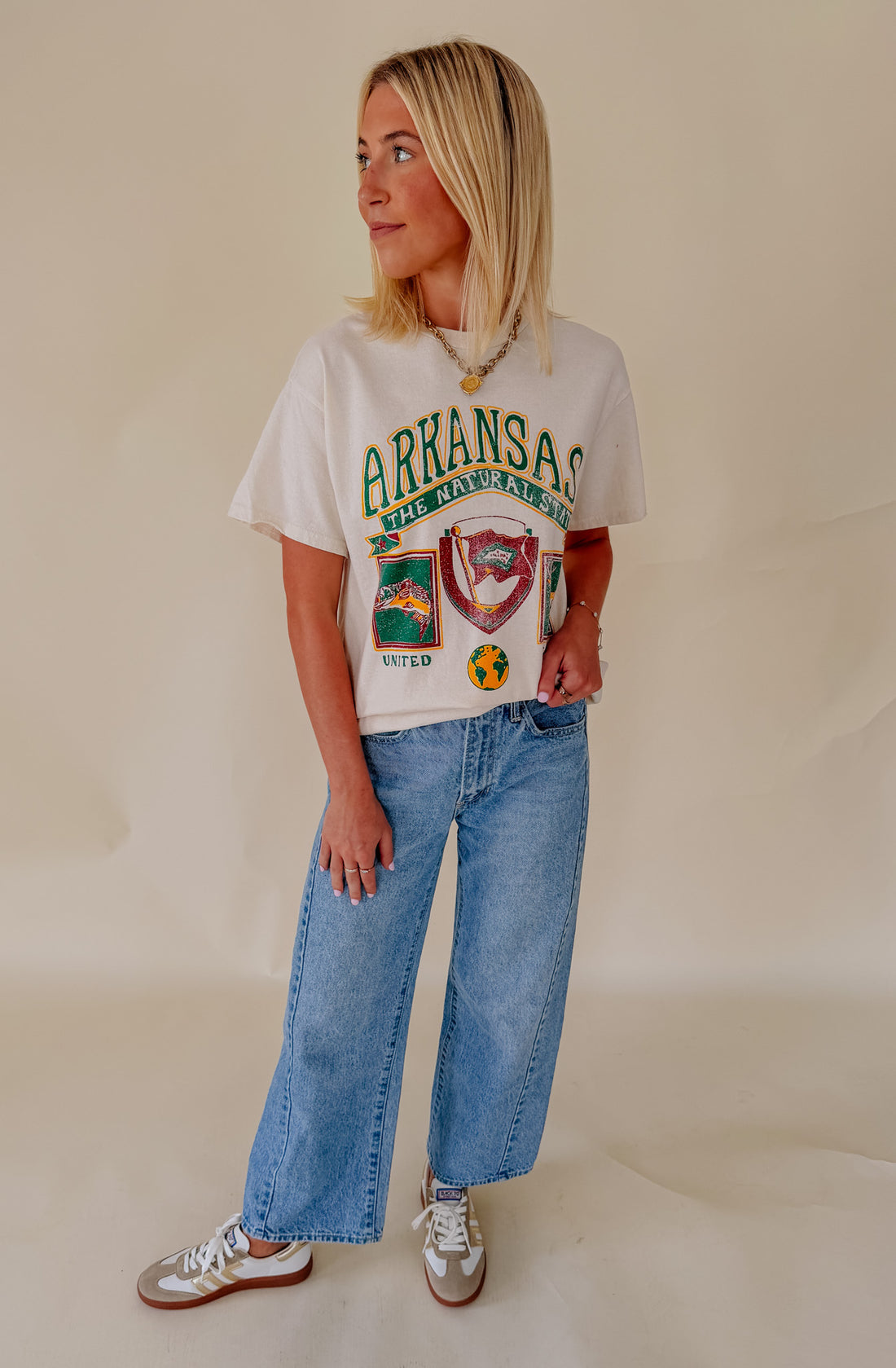 ARKANSAS PATCH VINTAGE RELAXED TEE