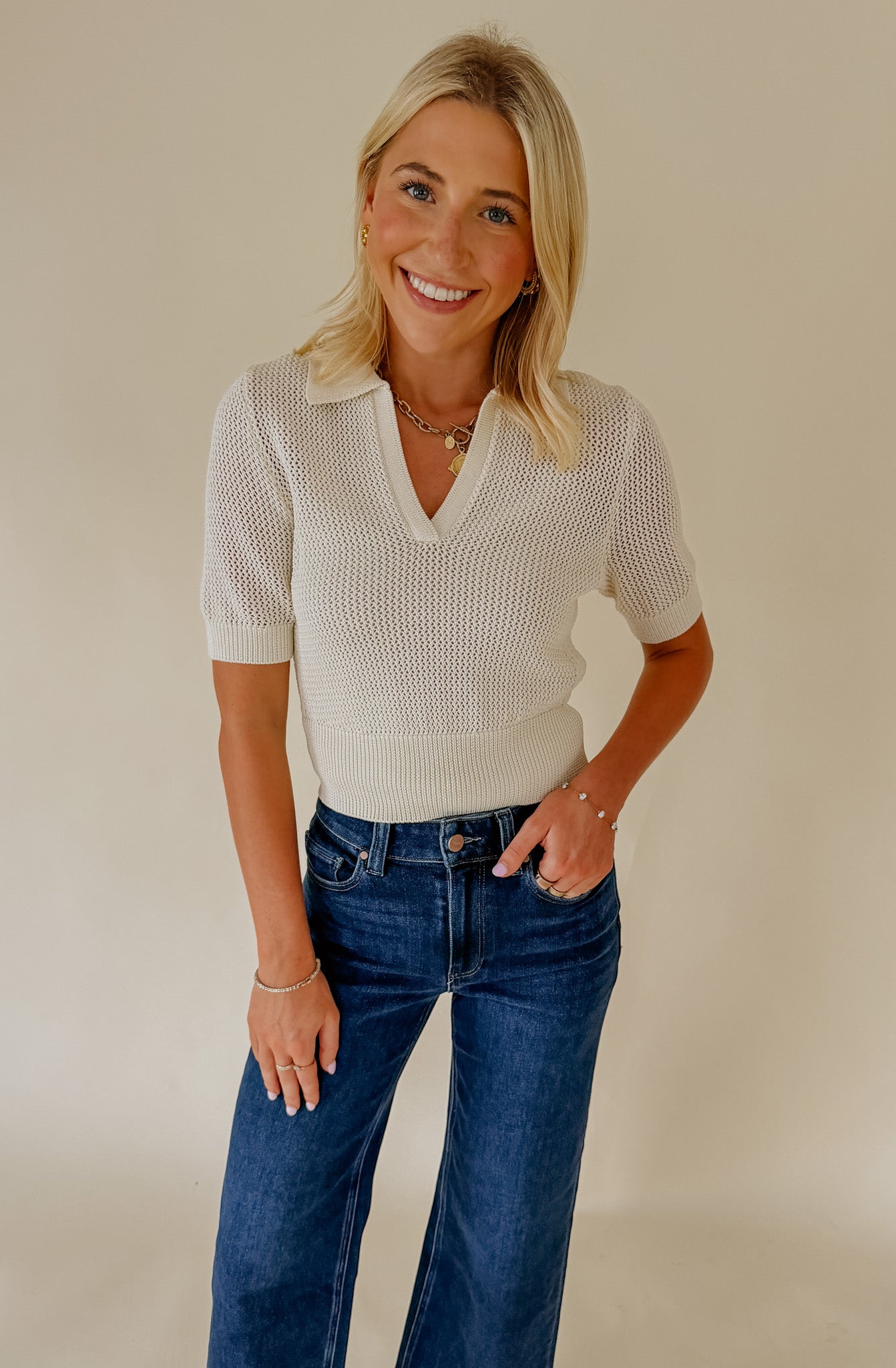 STEVE MADDEN LARK SWEATER TOP
