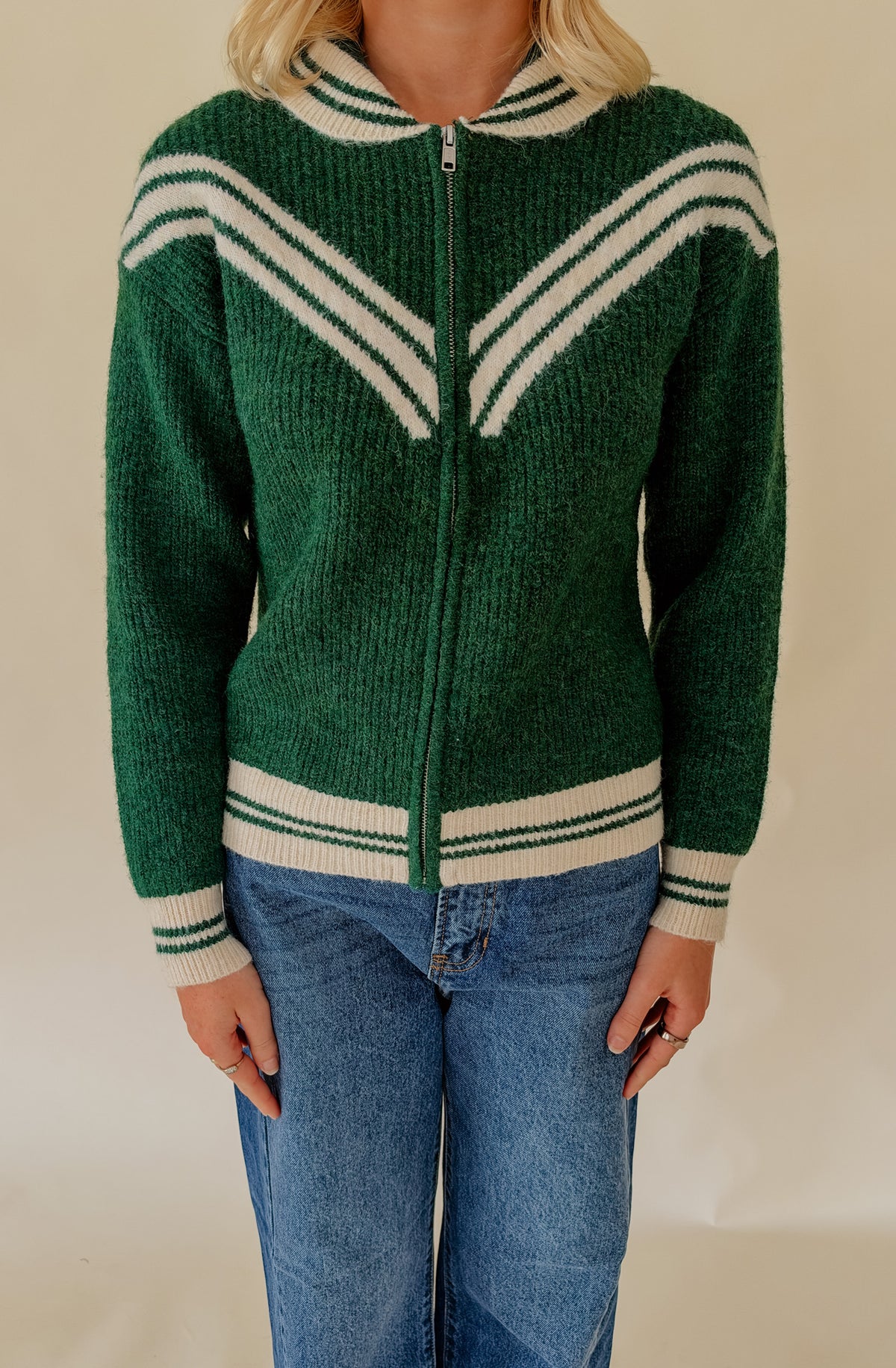 HEARTLOOM DEVON ZIP CARDIGAN