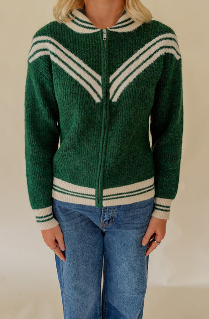 HEARTLOOM DEVON ZIP CARDIGAN