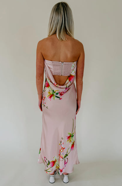 LAVENDER BROWN TALIA MAXI DRESS