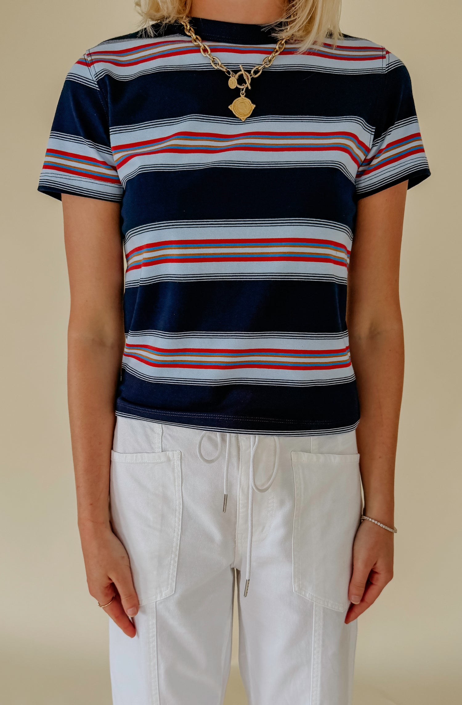 DAZE ZUMA SHADOW STRIPE TEE