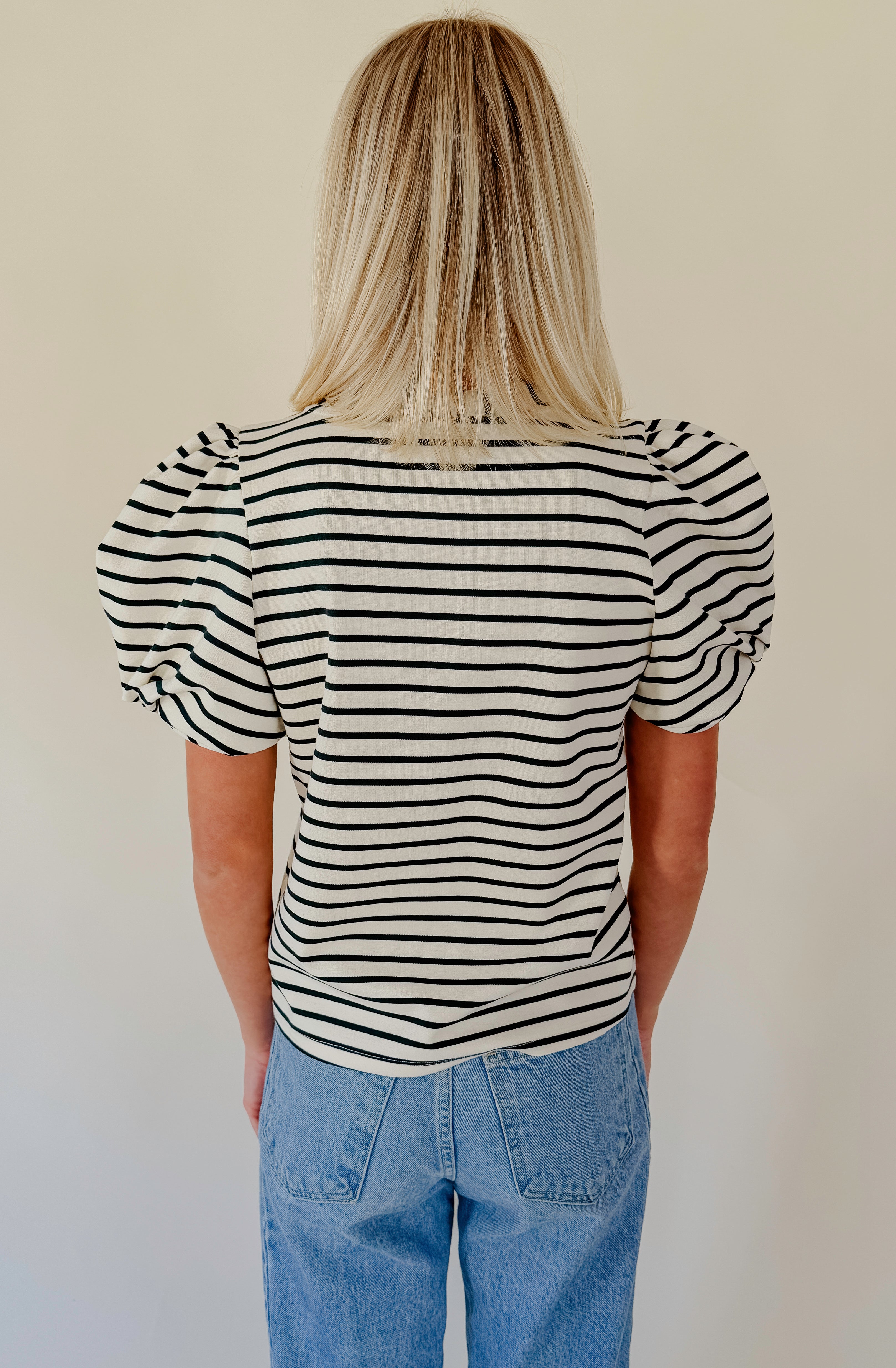THE CARSON STRIPED HEAVEWEIGHT TEE