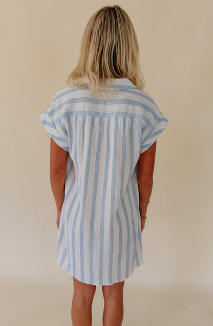 Z SUPPLY SHELLBOUND STRIPED DRESS