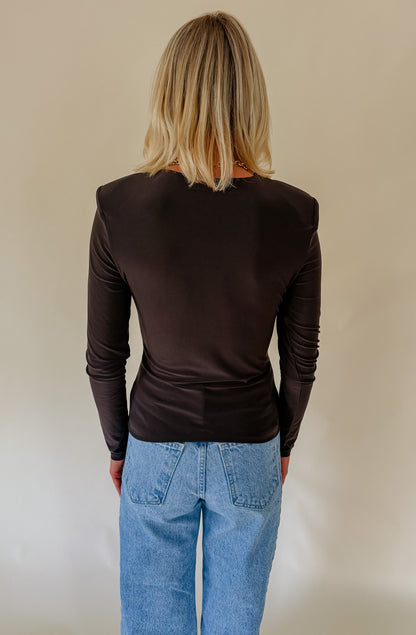 STEVE MADDEN SELINE KNIT TOP