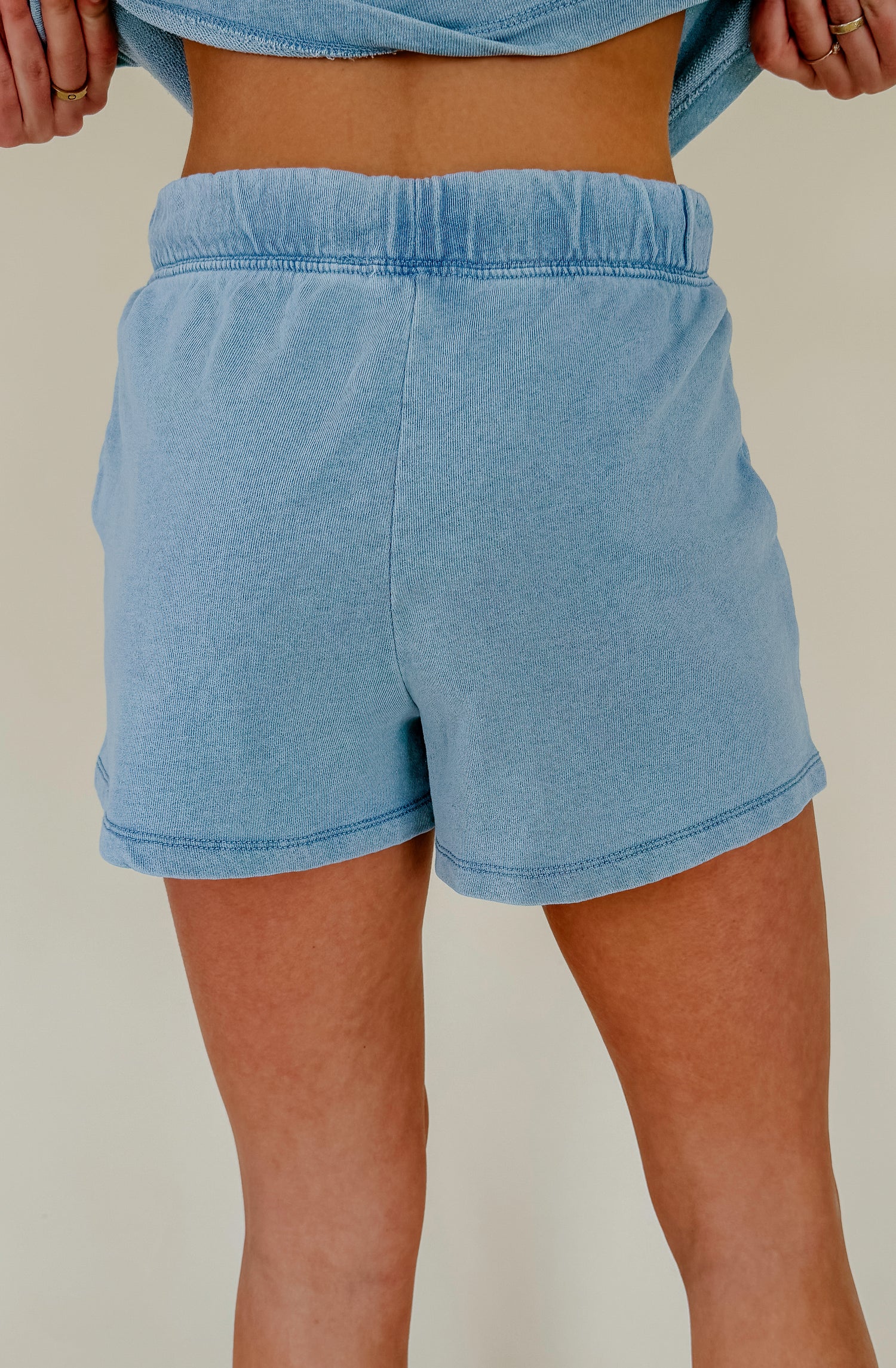 Z SUPPLY HUNTER KNIT DENIM SHORT