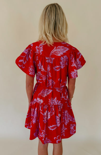 POPPY FIELDS MINI DRESS