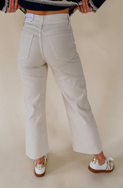 JUST BLACK HIGH RISE UTILITY WIDE LEG PANT