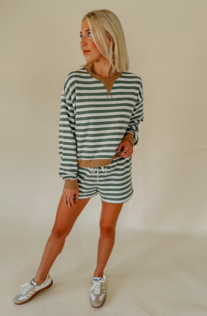 Z SUPPLY LOW KEY STRIPE SHORT