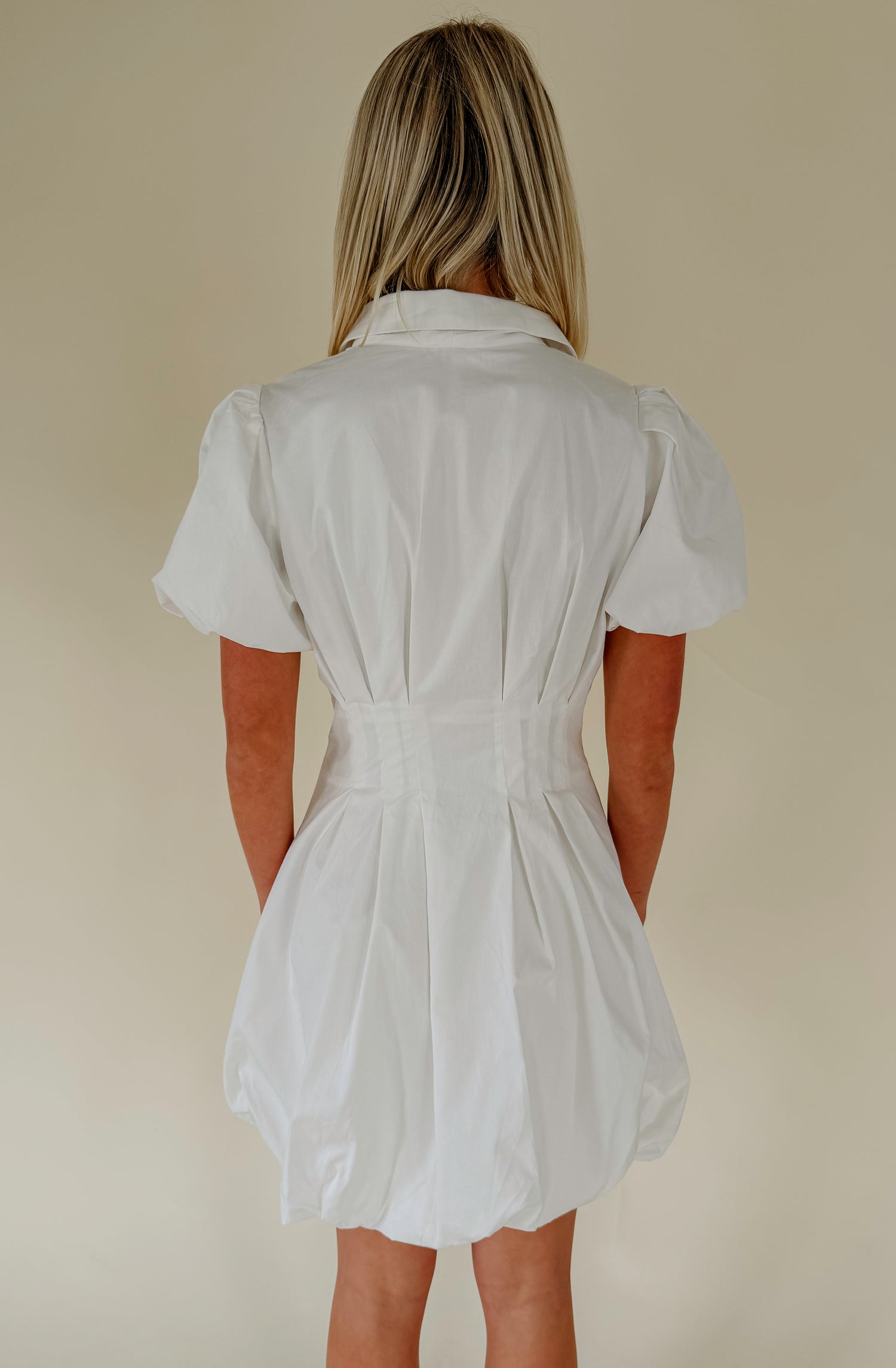 BURST YOUR BUBBLE MINI DRESS