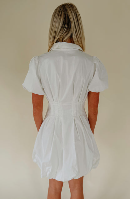 BURST YOUR BUBBLE MINI DRESS