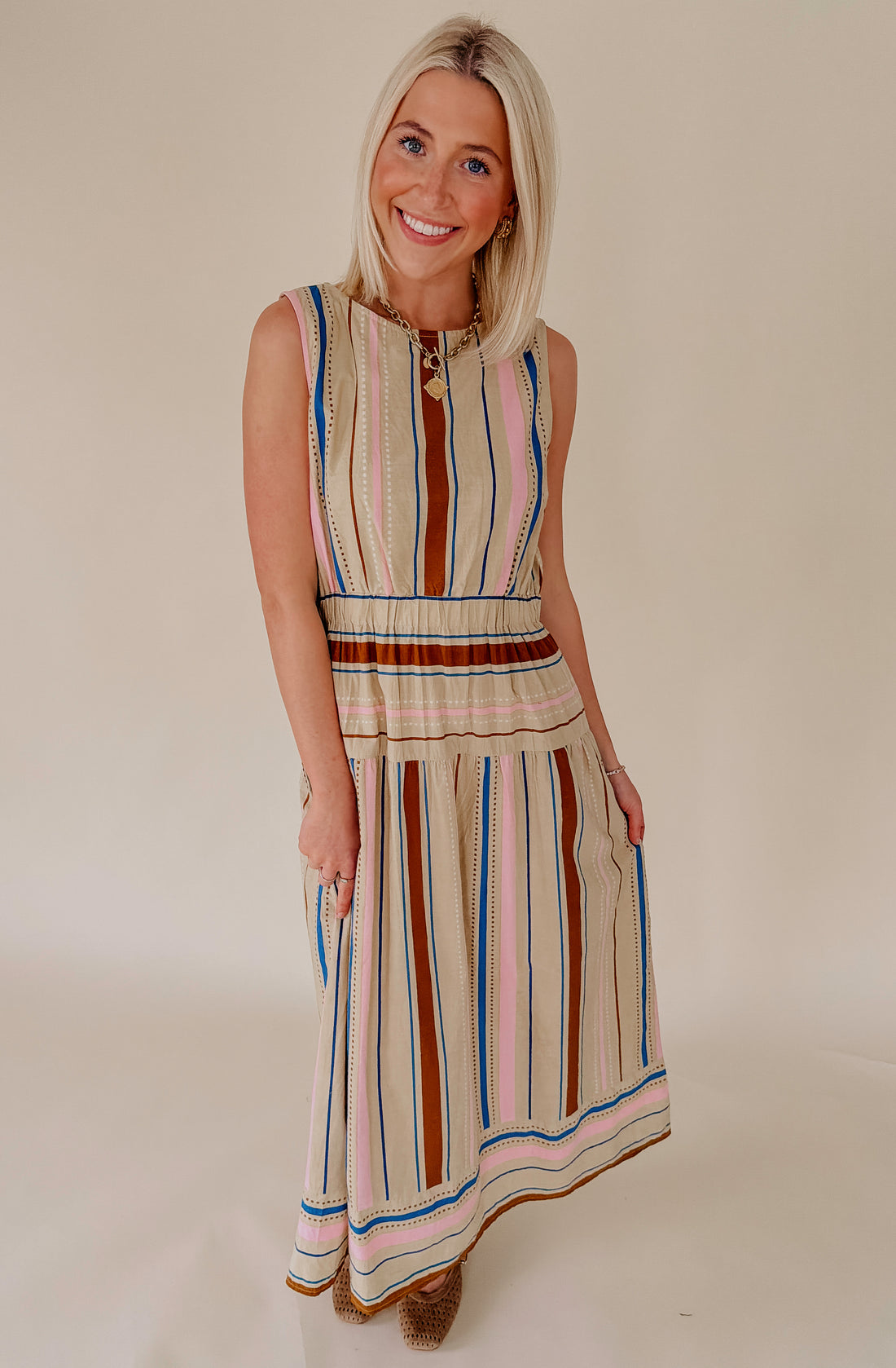 TAKE ME TO CAPRI MAXI DRESS