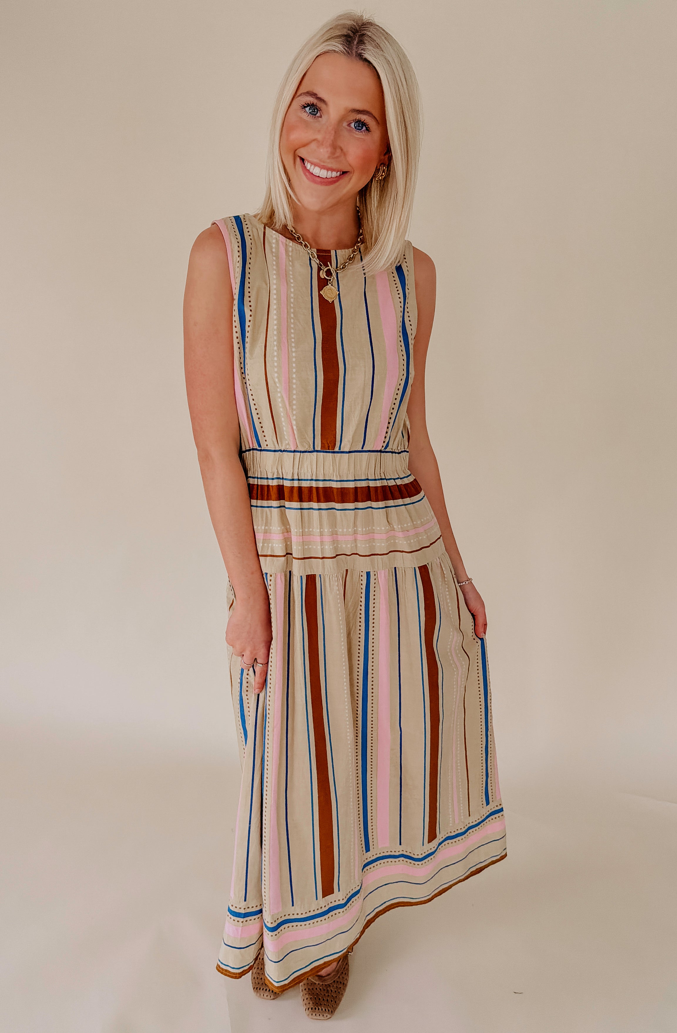 TAKE ME TO CAPRI MAXI DRESS
