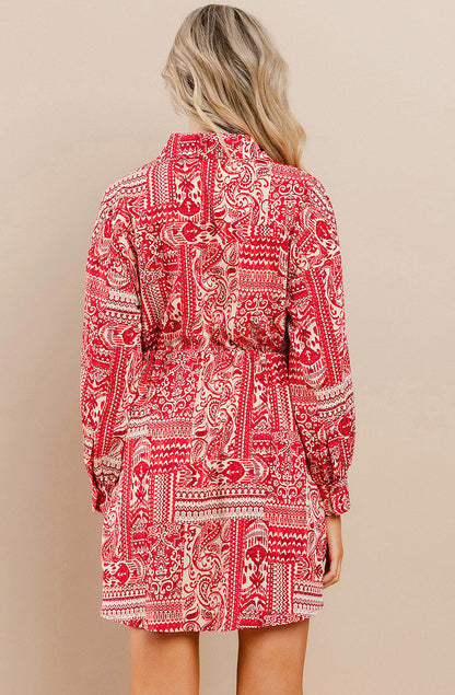 MAKING WAY BUTTONED DRESS