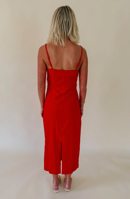 THE SIENNA MIDI DRESS