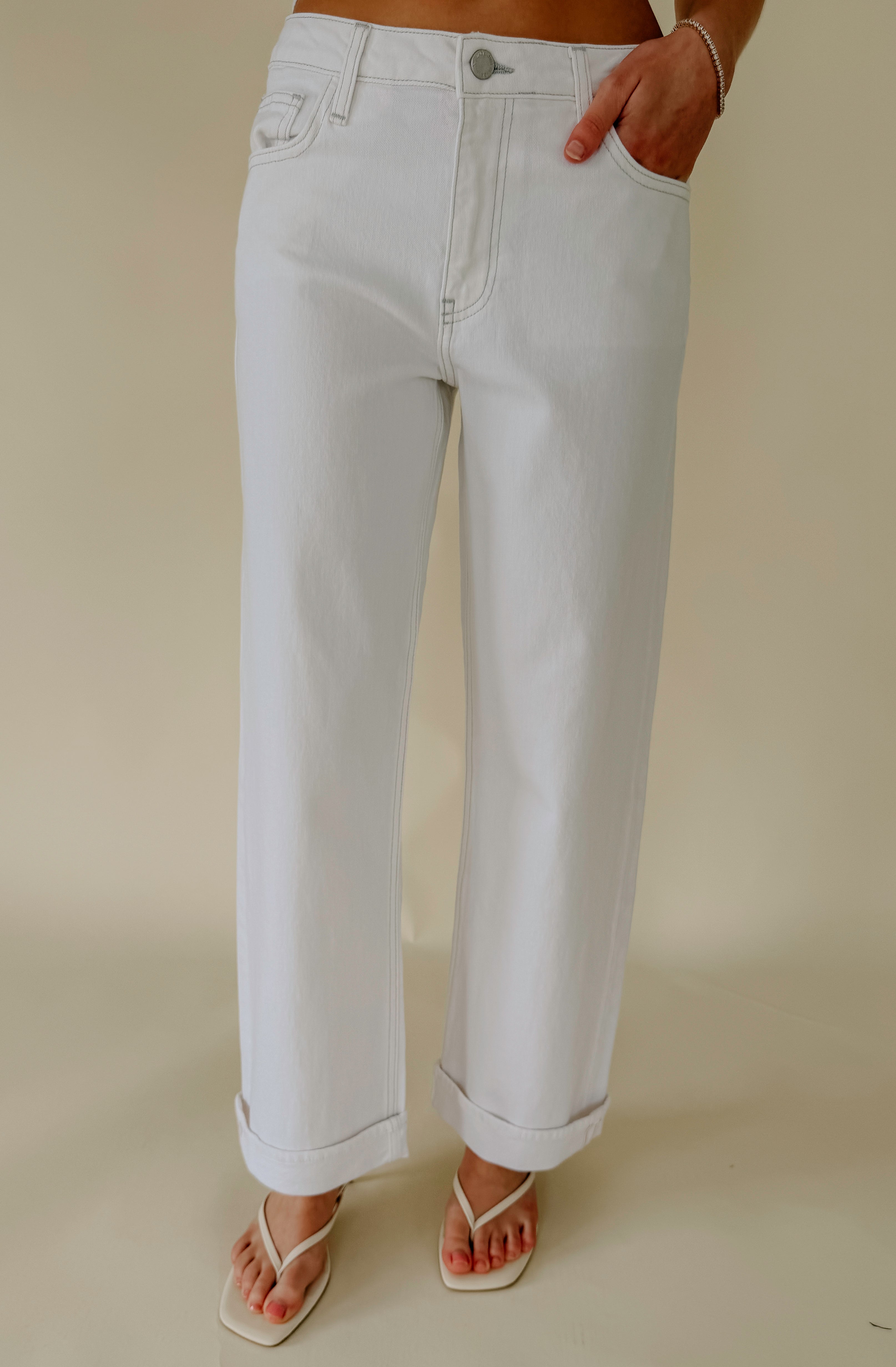 JB COLLECTION SELVAGE STRAIGHT DENIM