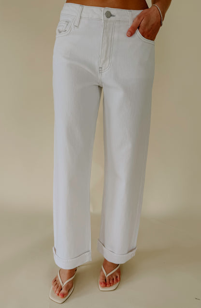 JB COLLECTION SELVAGE STRAIGHT DENIM