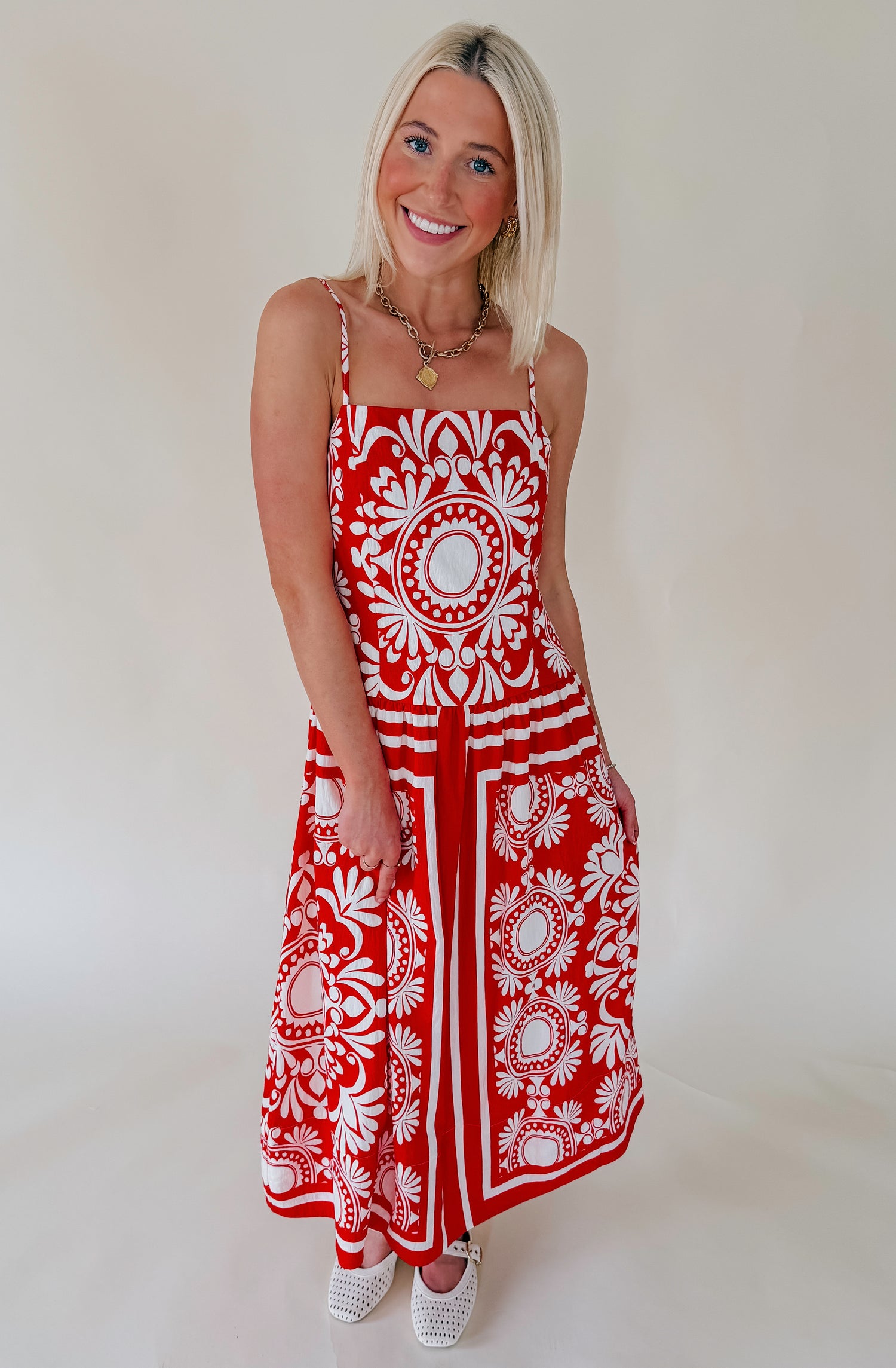 THE SIENNA MIDI DRESS