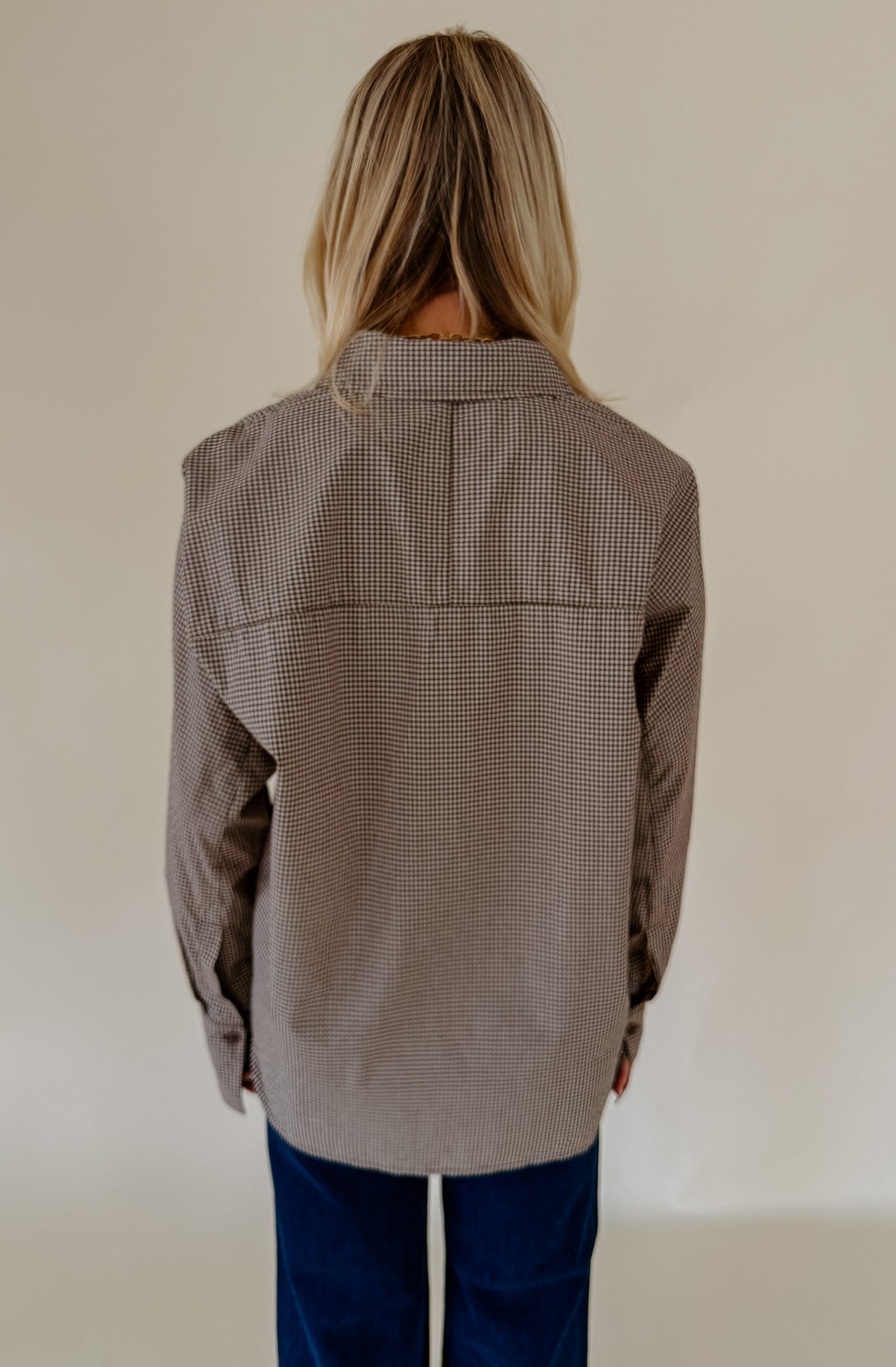 Z SUPPLY ON DUTY GINGHAM BUTTON UP TOP