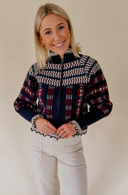 THE STEAMBOAT SWEATER CARDIGAN