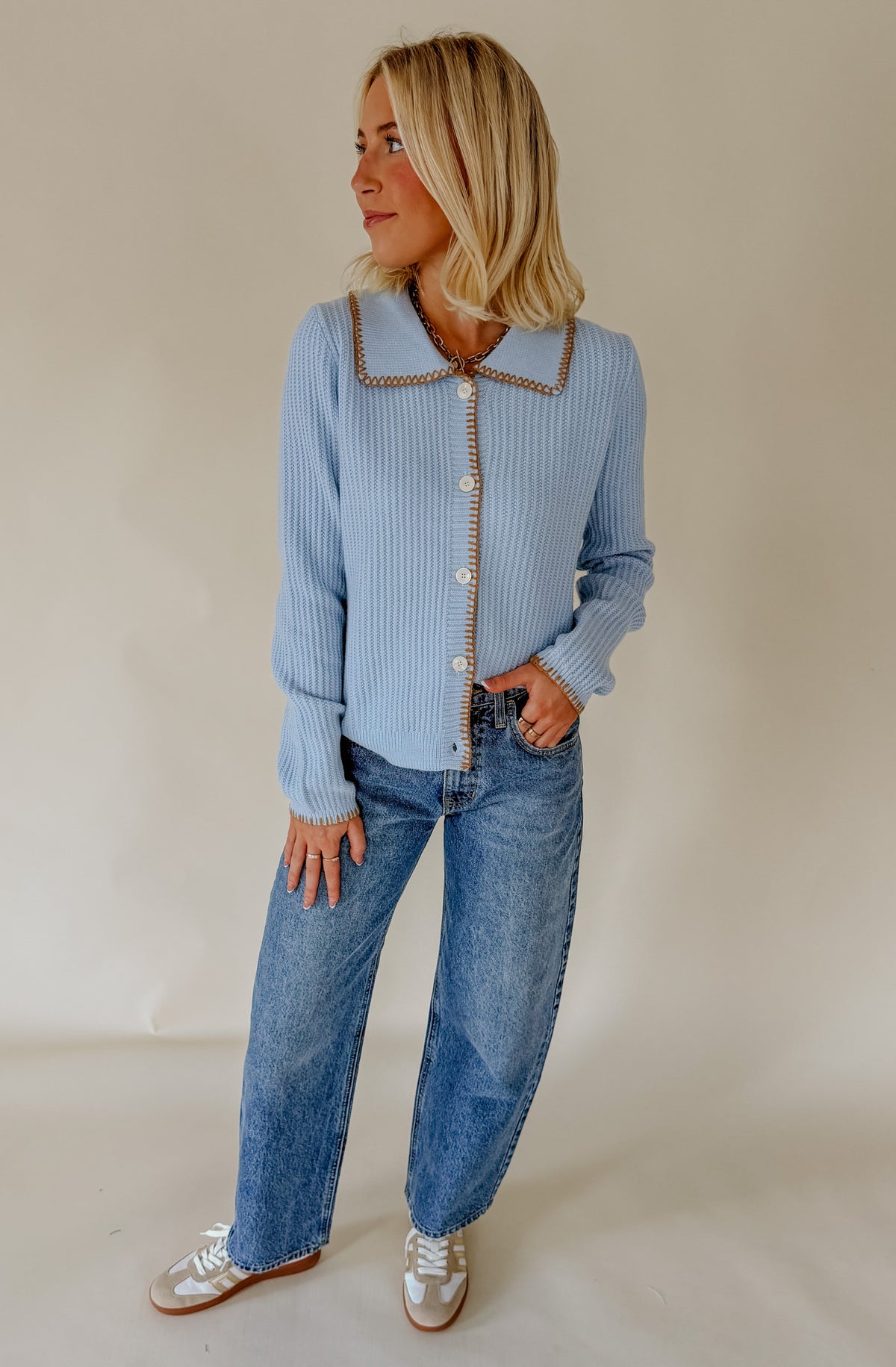 THE PIPER COLLARED SWEATER