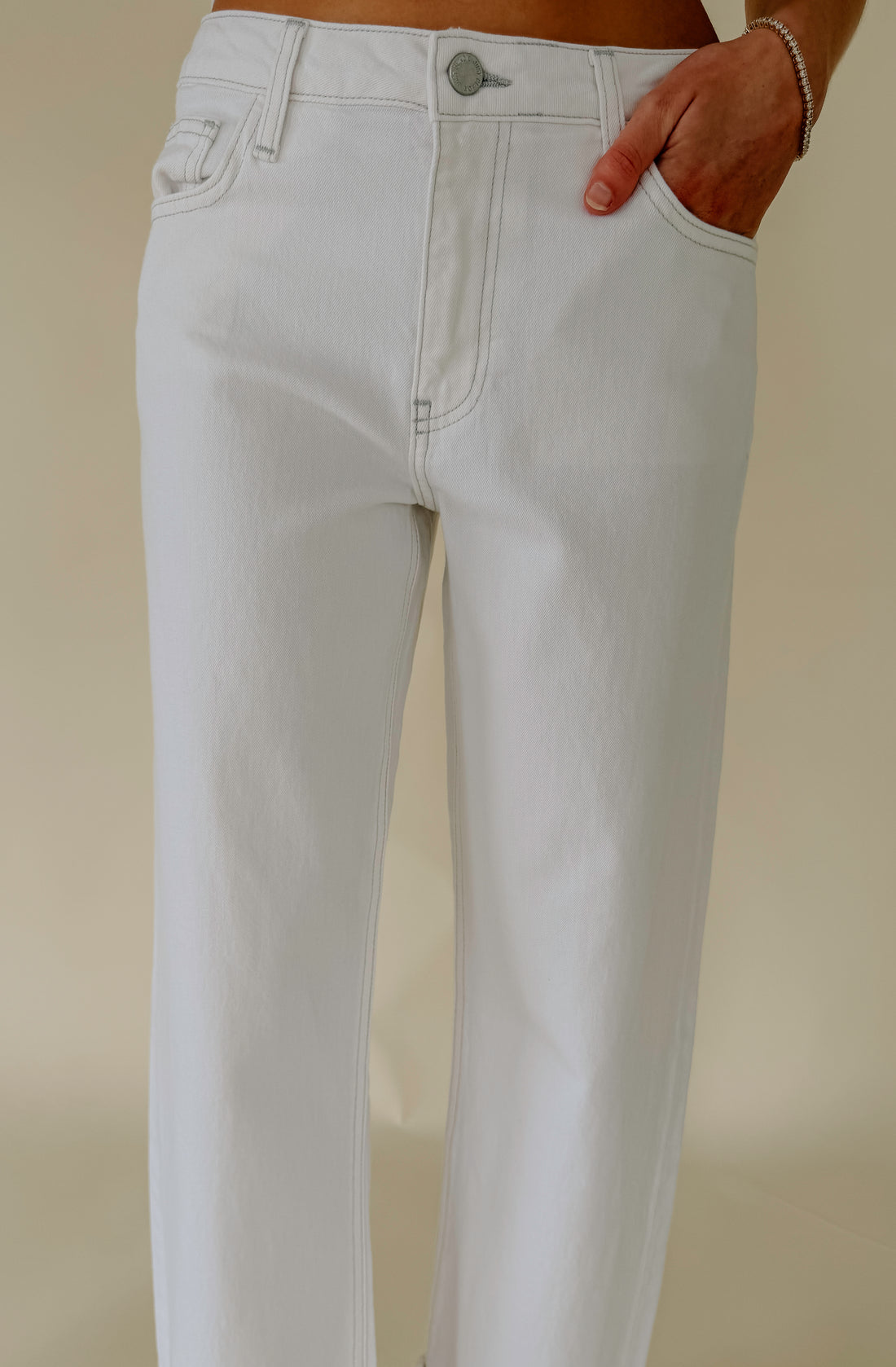 JB COLLECTION SELVAGE STRAIGHT DENIM
