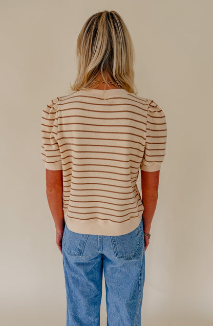 DRAWN TOGETHER STRIPED TEE