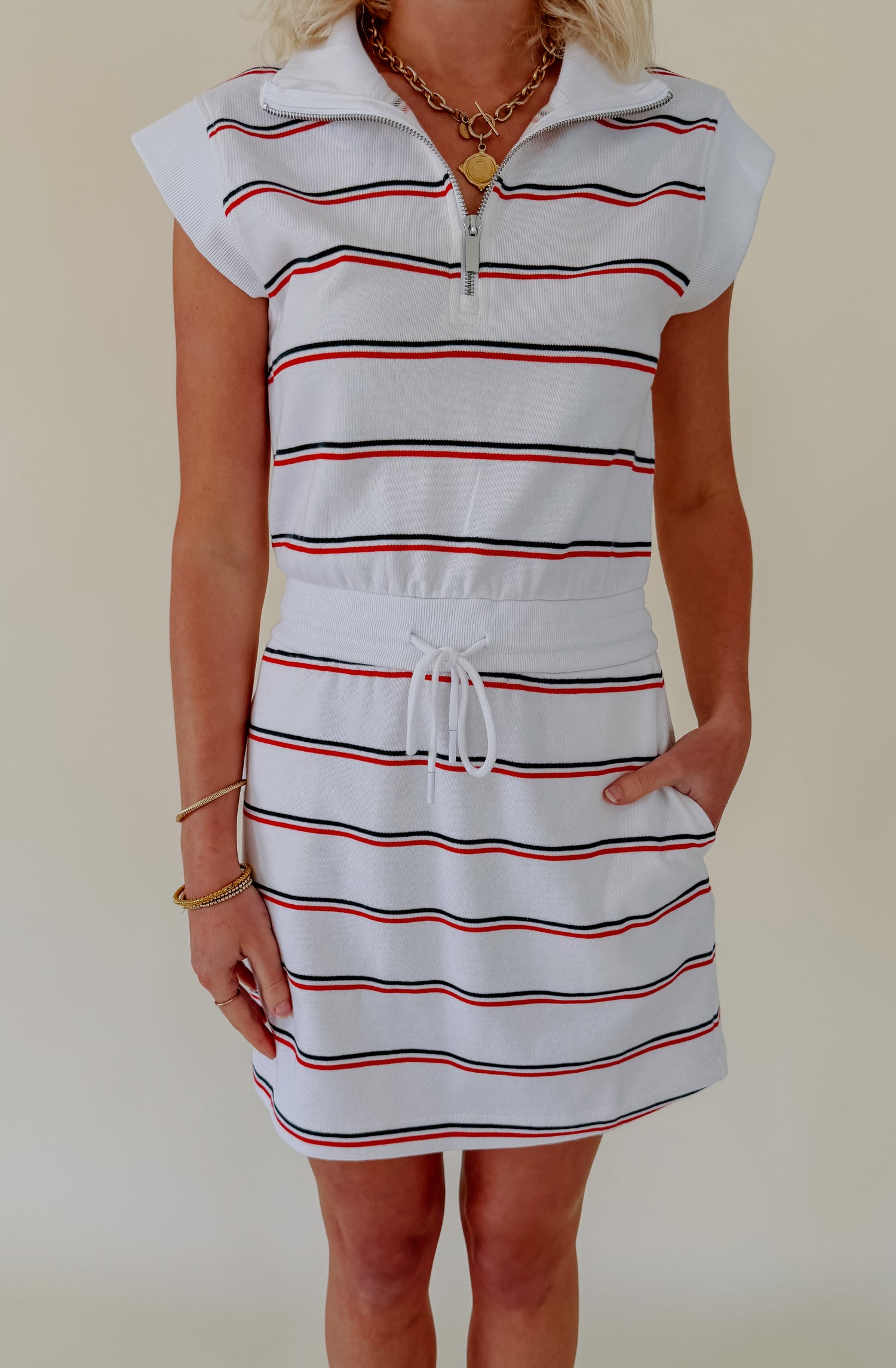 Z SUPPLY STRIPED CLUB DRESS