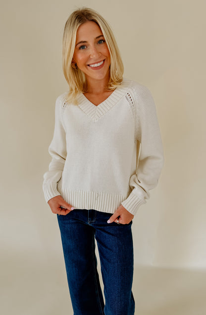 Z SUPPLY STRATTON V-NECK SWEATER