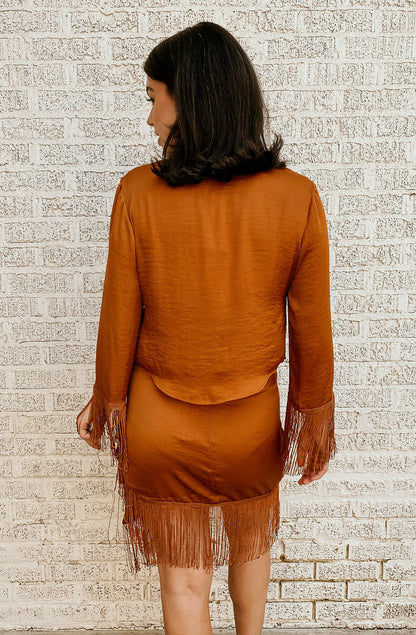 STEVE MADDEN SOFEE FRINGE TOP