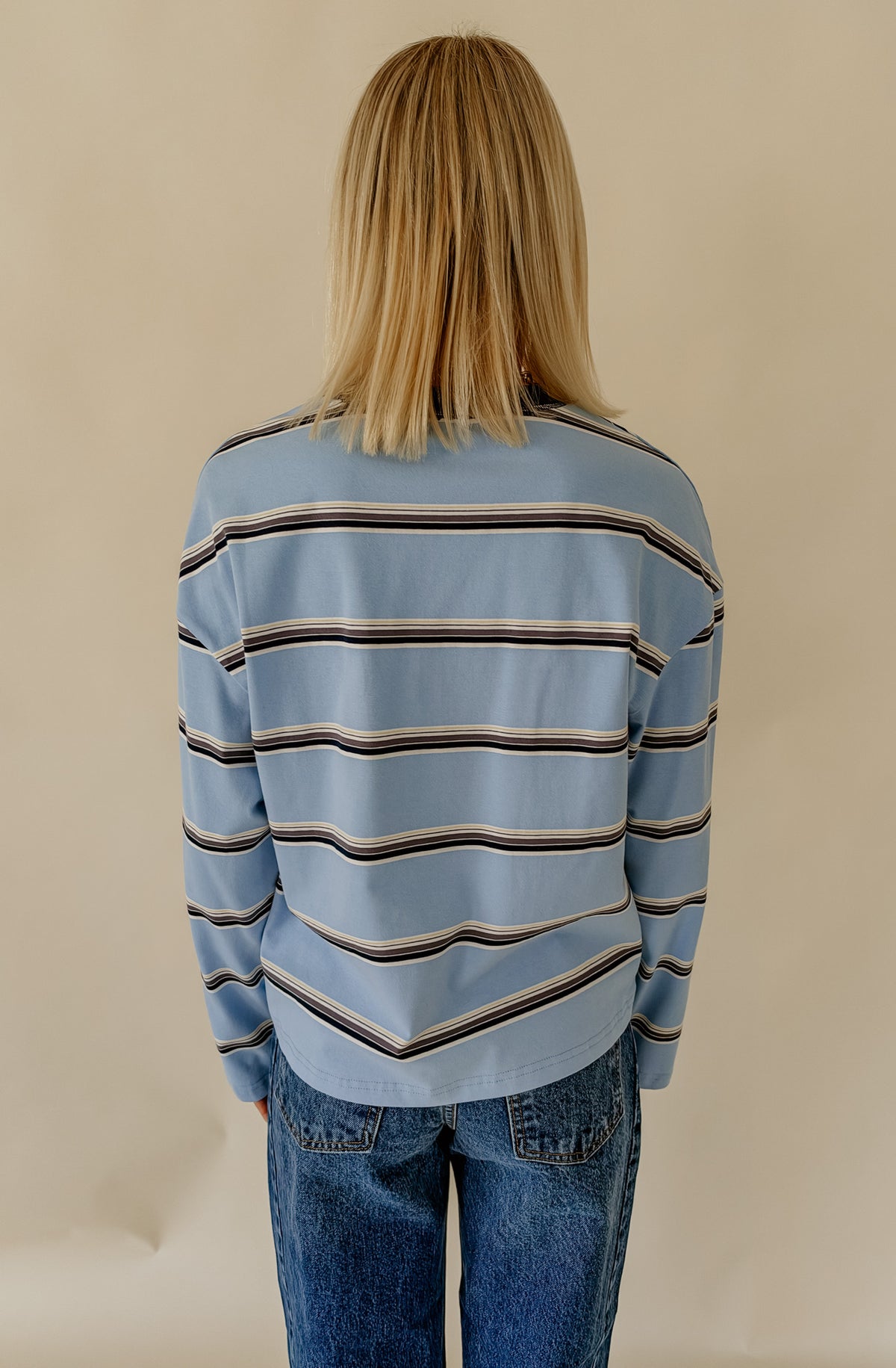 NOT YOUR BOYFRIENDS STRIPED TEE
