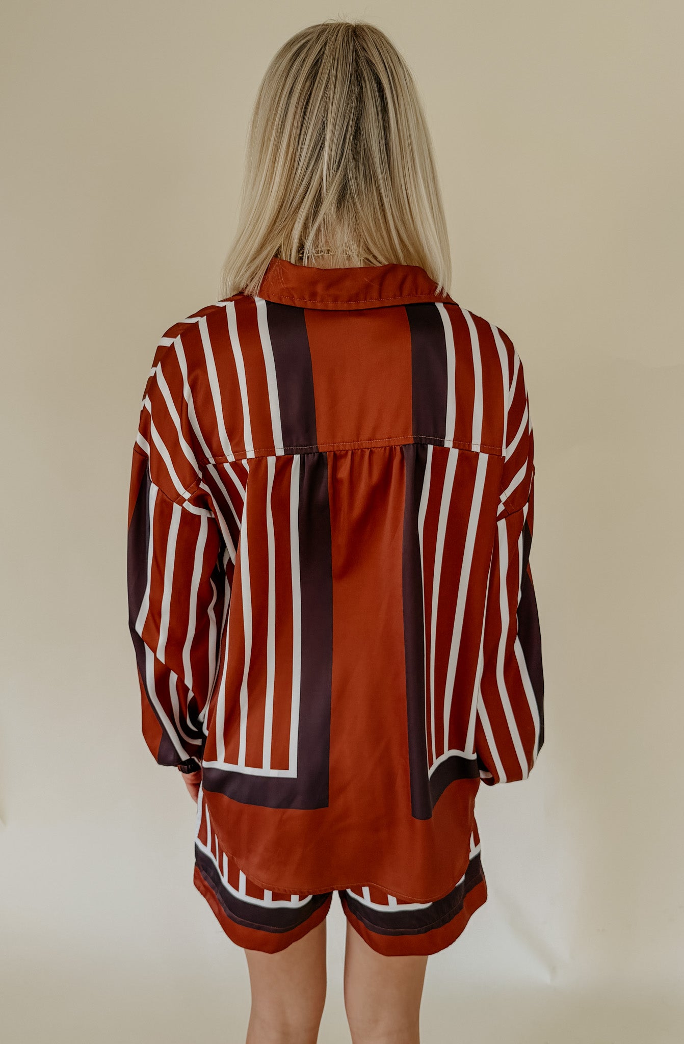 PATTERNS RELAXED BLOUSE
