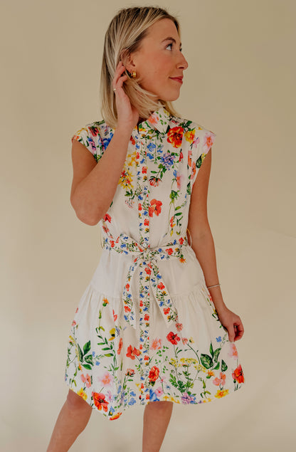 THE LAUREN BUTTONED DRESS