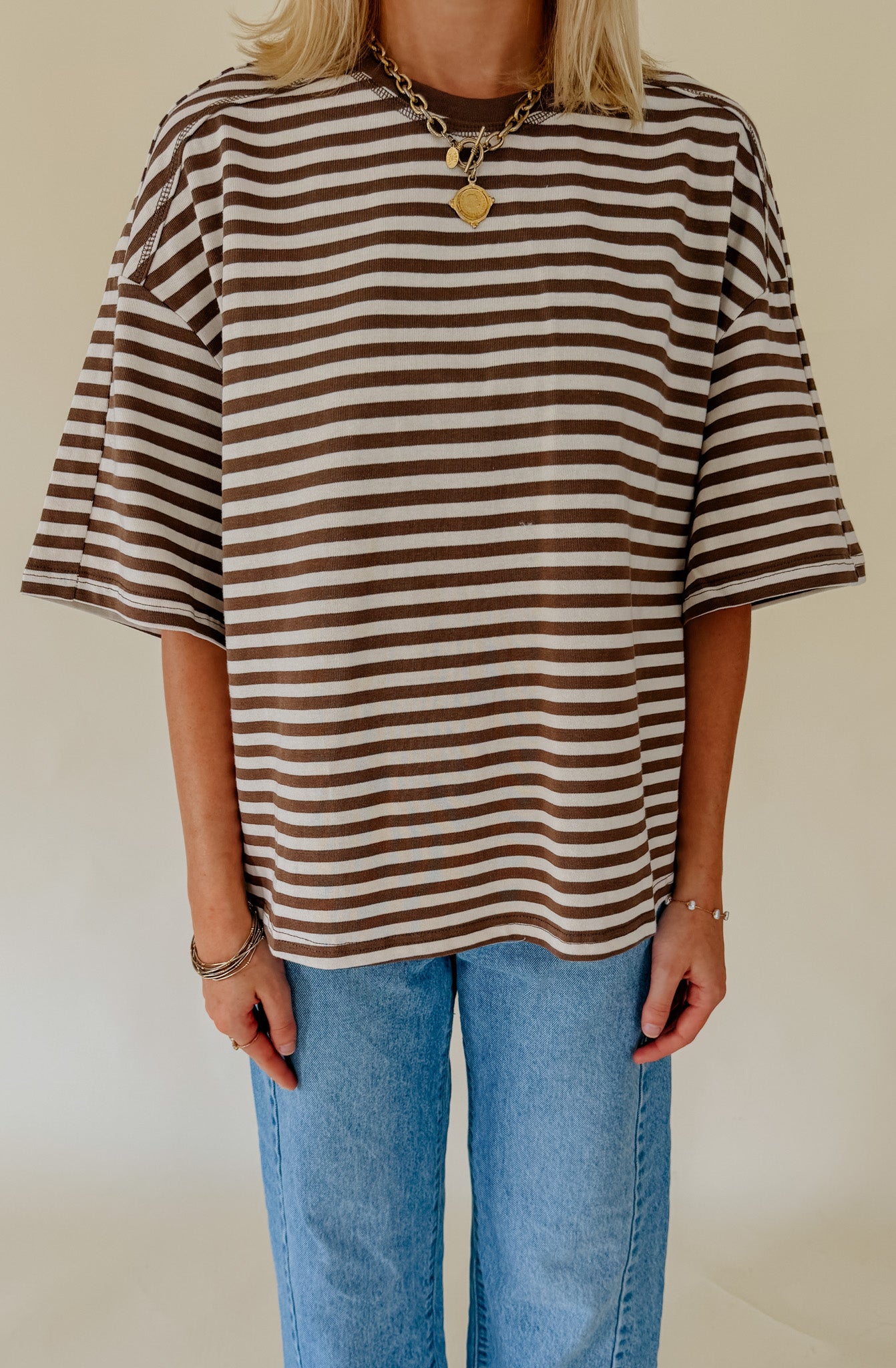 THE MAX RELAXED STRIPED TEE
