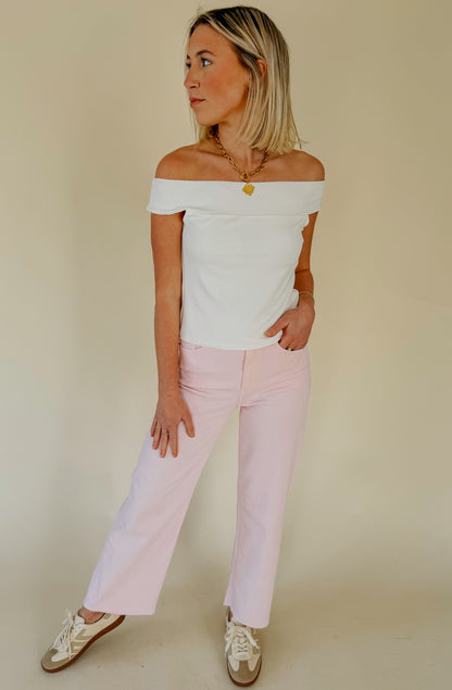 DAZE PLEASER DENIM IN THINK PINK