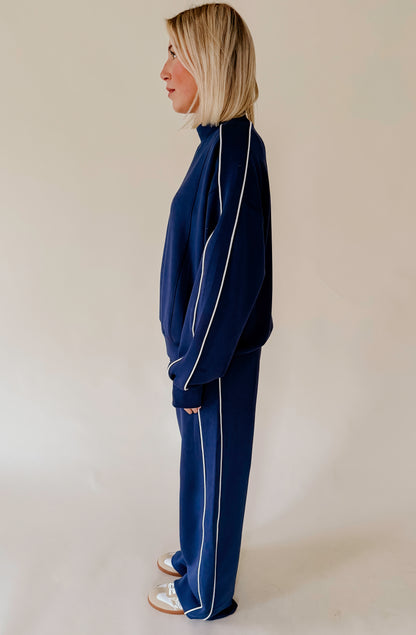 LIGHT AS AIR MODAL SCUBA PANT WITH PIPING