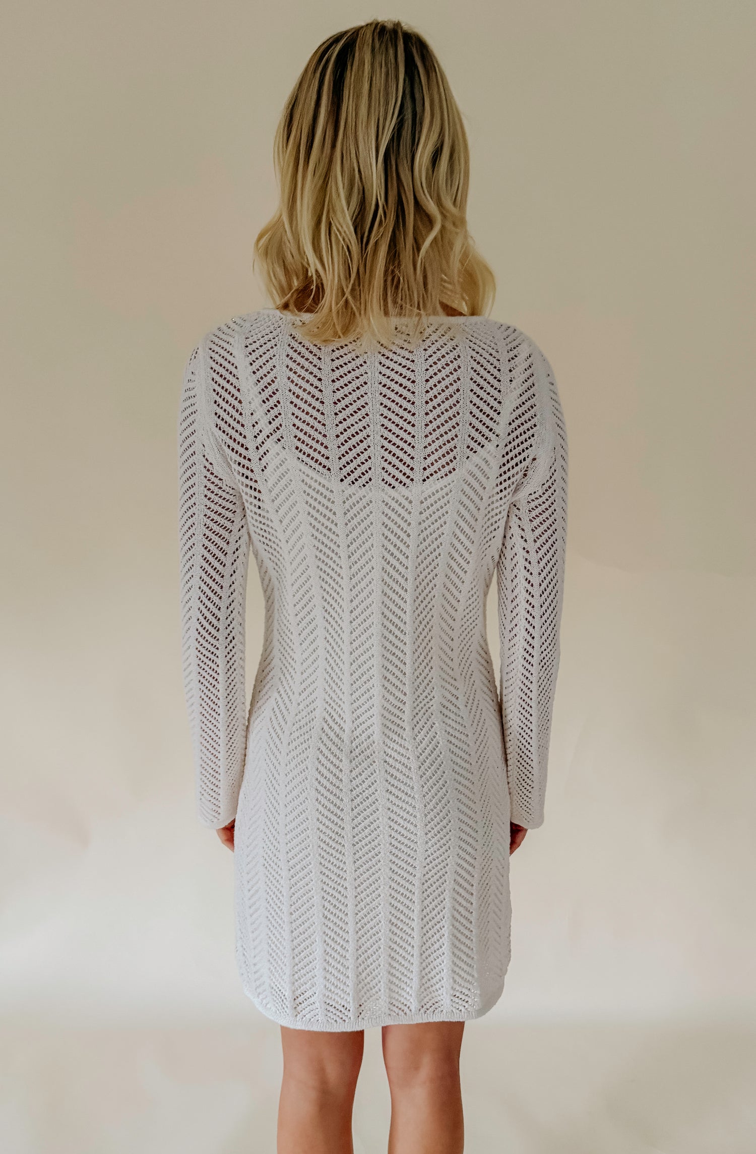 Z SUPPLY FALLING WATERS CROCHET DRESS
