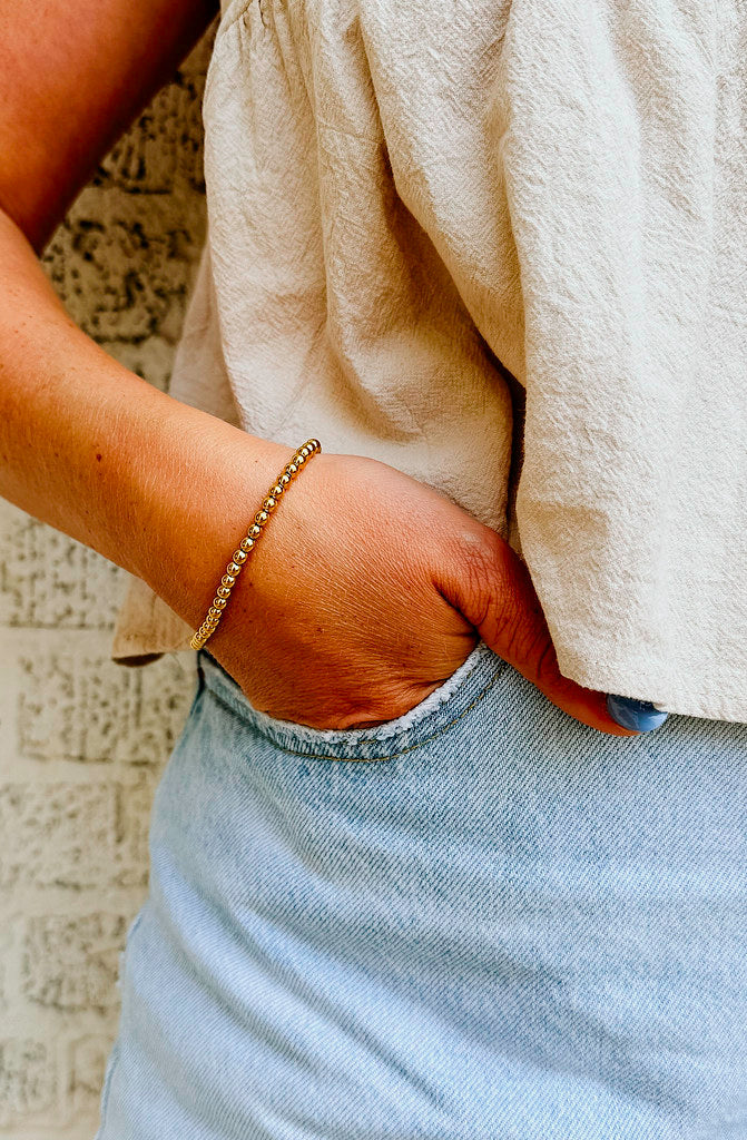 STACK CITY BEADZ THE CLASSIC STACKABLE BRACELET IN MEDIUM