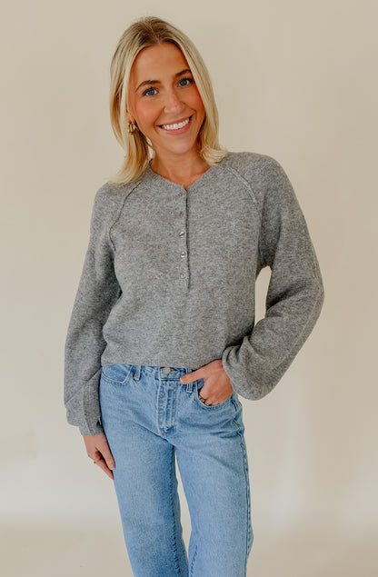 Z SUPPLY WESTMONT HENLEY SWEATER