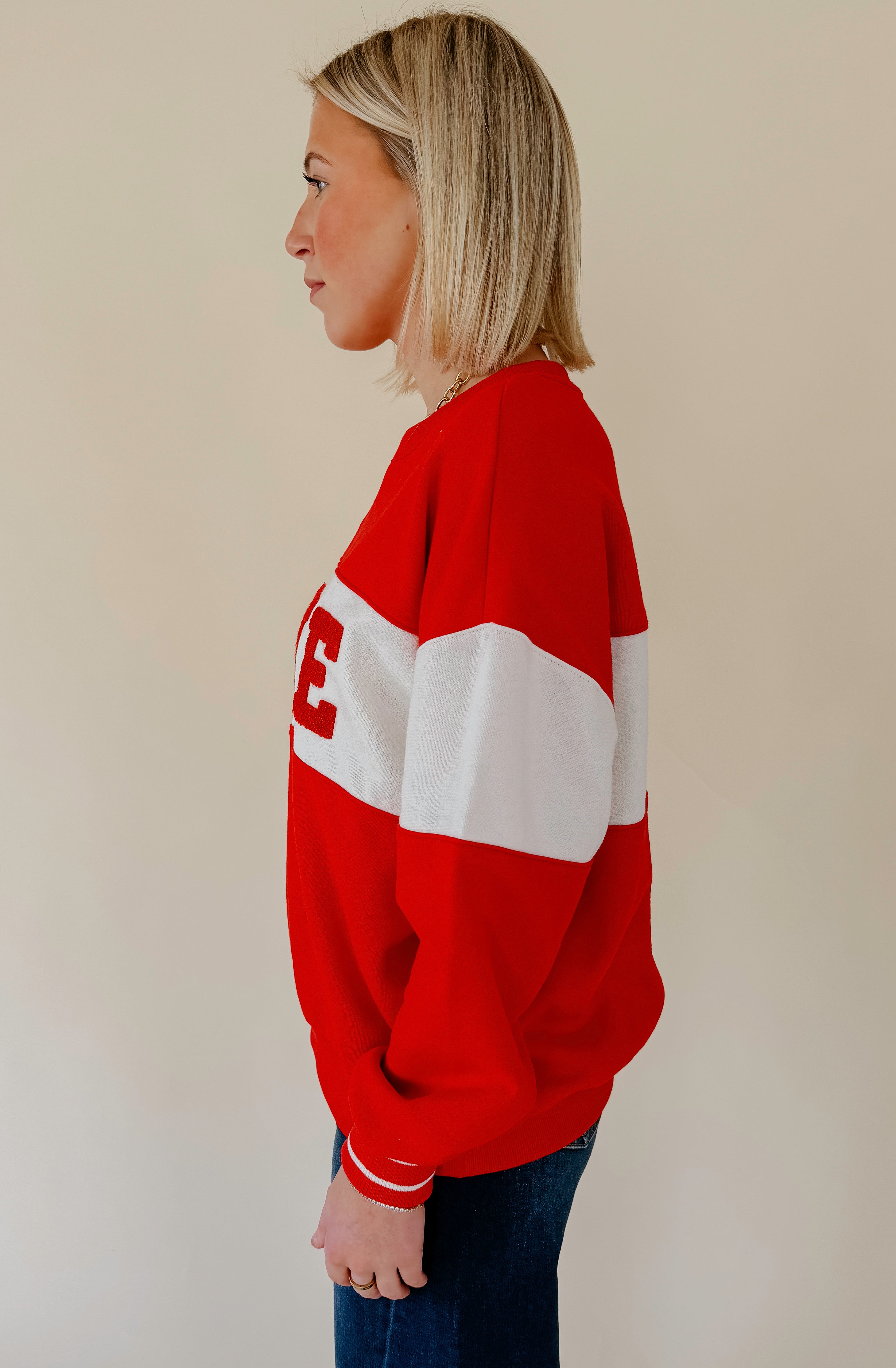 Z SUPPLY OVERSIZED LOVE SWEATSHIRT