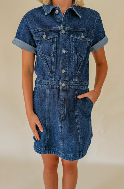 DAZE TOPANGA DENIM DRESS