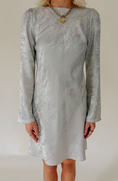 METALLIC SHIMMER DRESS