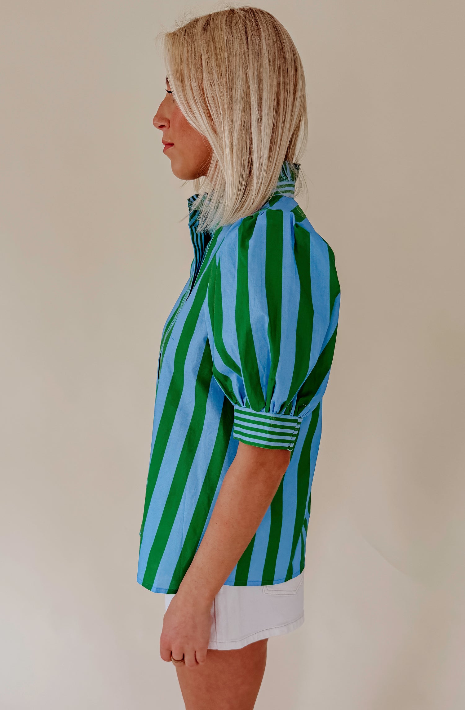 THE HANNAH STRIPED BLOUSE