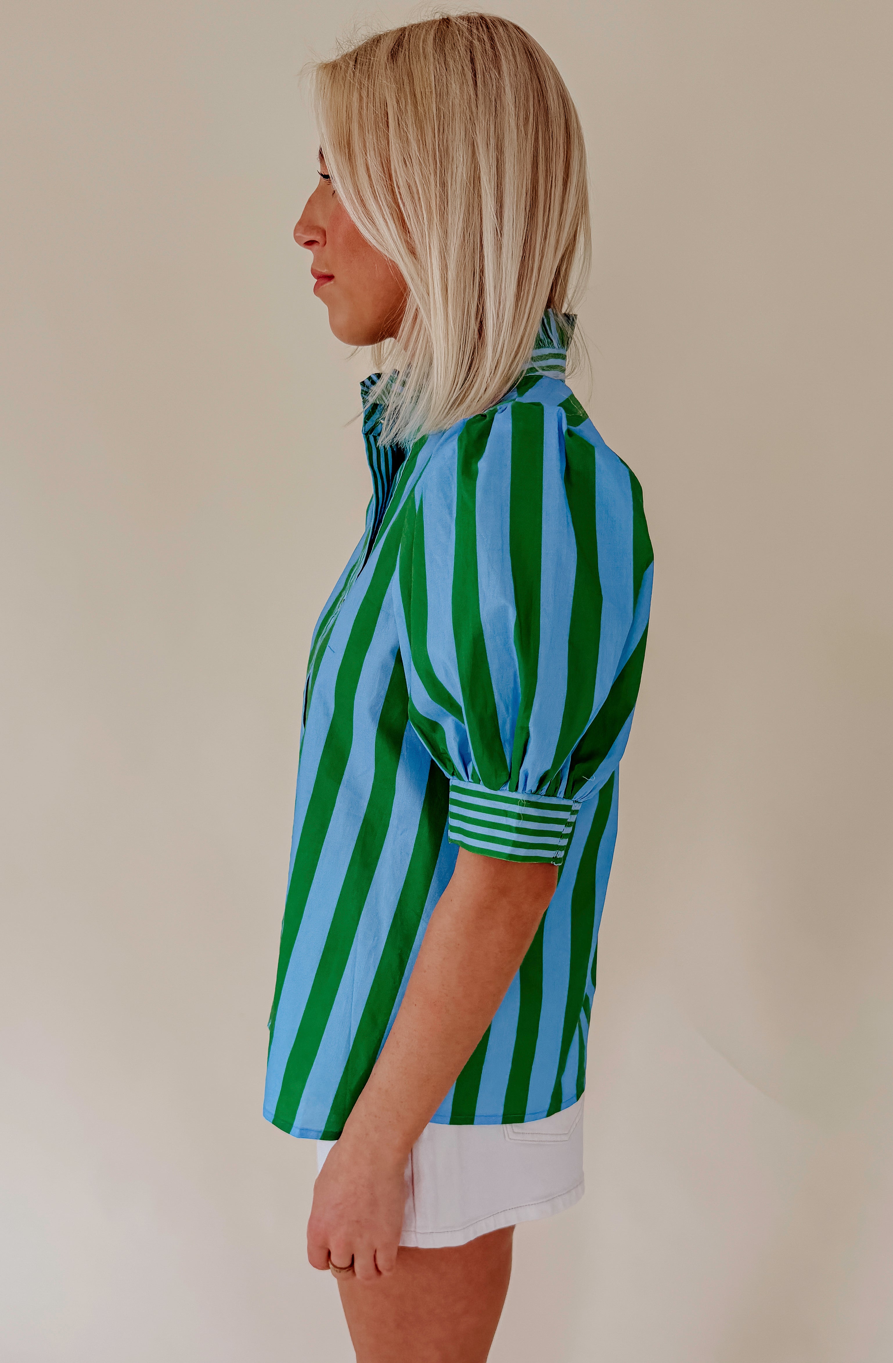 THE HANNAH STRIPED BLOUSE