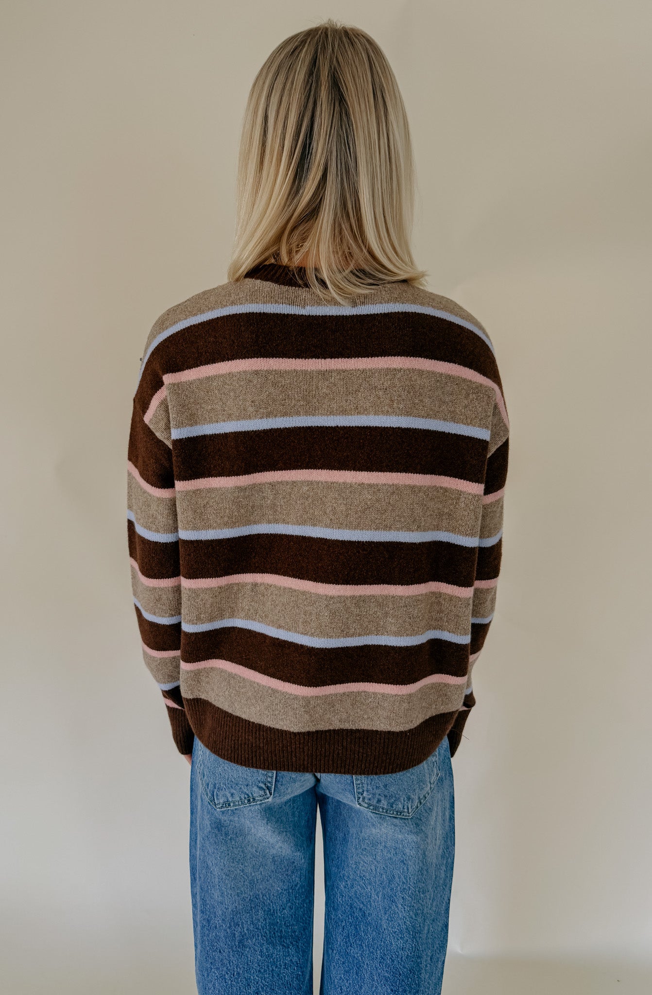 DAZE CARLYLE STRIPED SWEATER