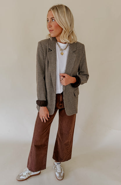 Z SUPPLY EVAN CHECK BLAZER